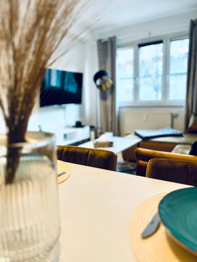 Modernes 3 Zimmer Apartment - Luise- Mit Wlan, Balkon Und Smart-Tv In City-Nahe! Erfurt Dış mekan fotoğraf